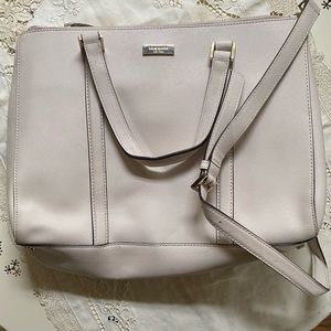 Kate Spade Cream Large Leather Bag. New Without Tags. Excellent Condition.